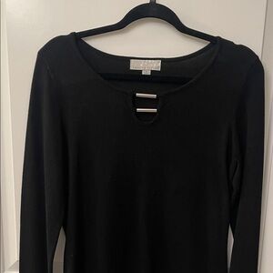 Carolyn Taylor Black Long Sleeve Sweater